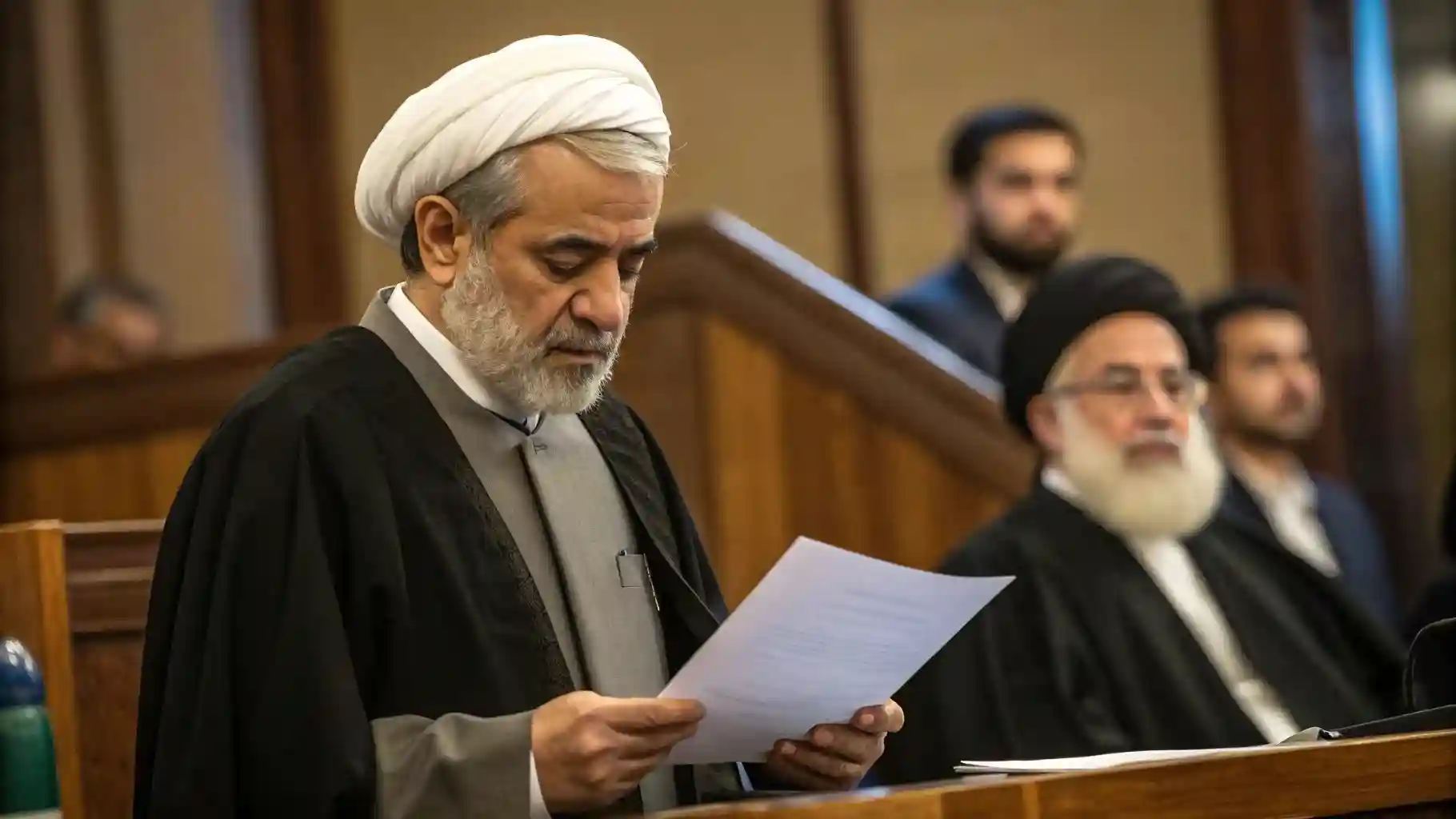 قاضی جمهوری اسلامی ایران در حال برسی پرونده
